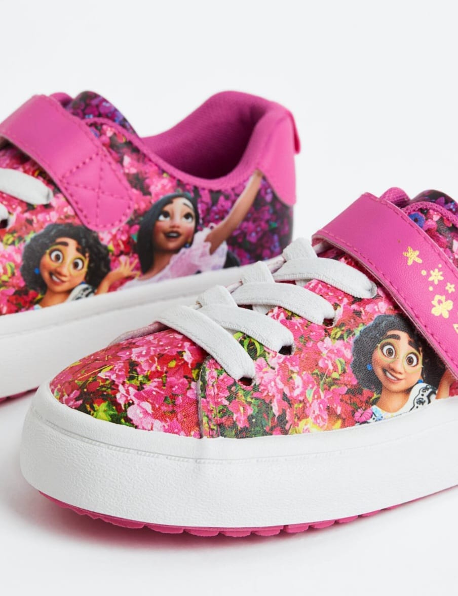 H&M ENCANTO THEMED PINK SNEAKERS