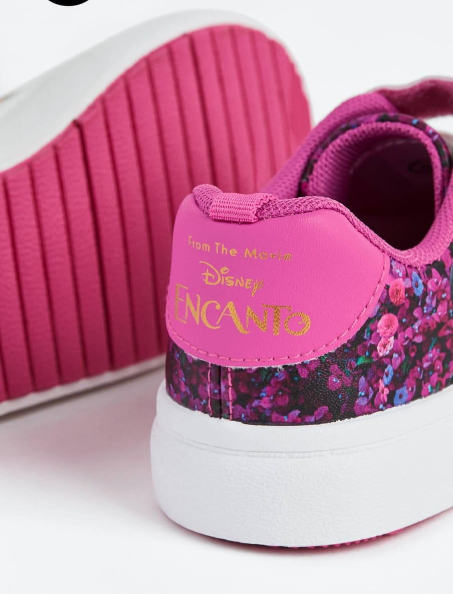 H&M ENCANTO THEMED PINK SNEAKERS