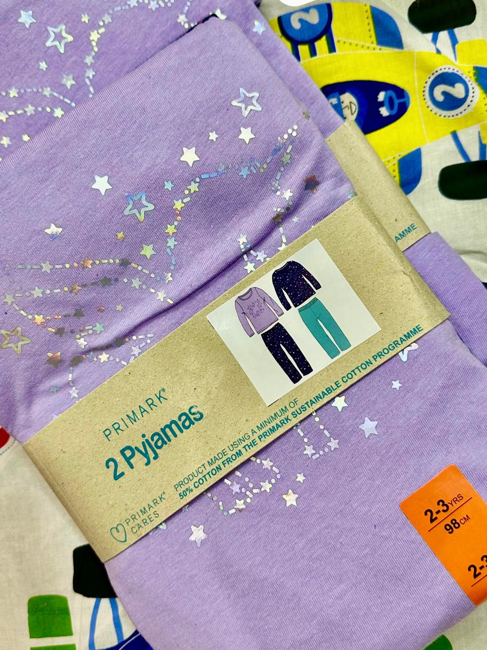 PRIMARK COTTON PJ SET PACK OF 2