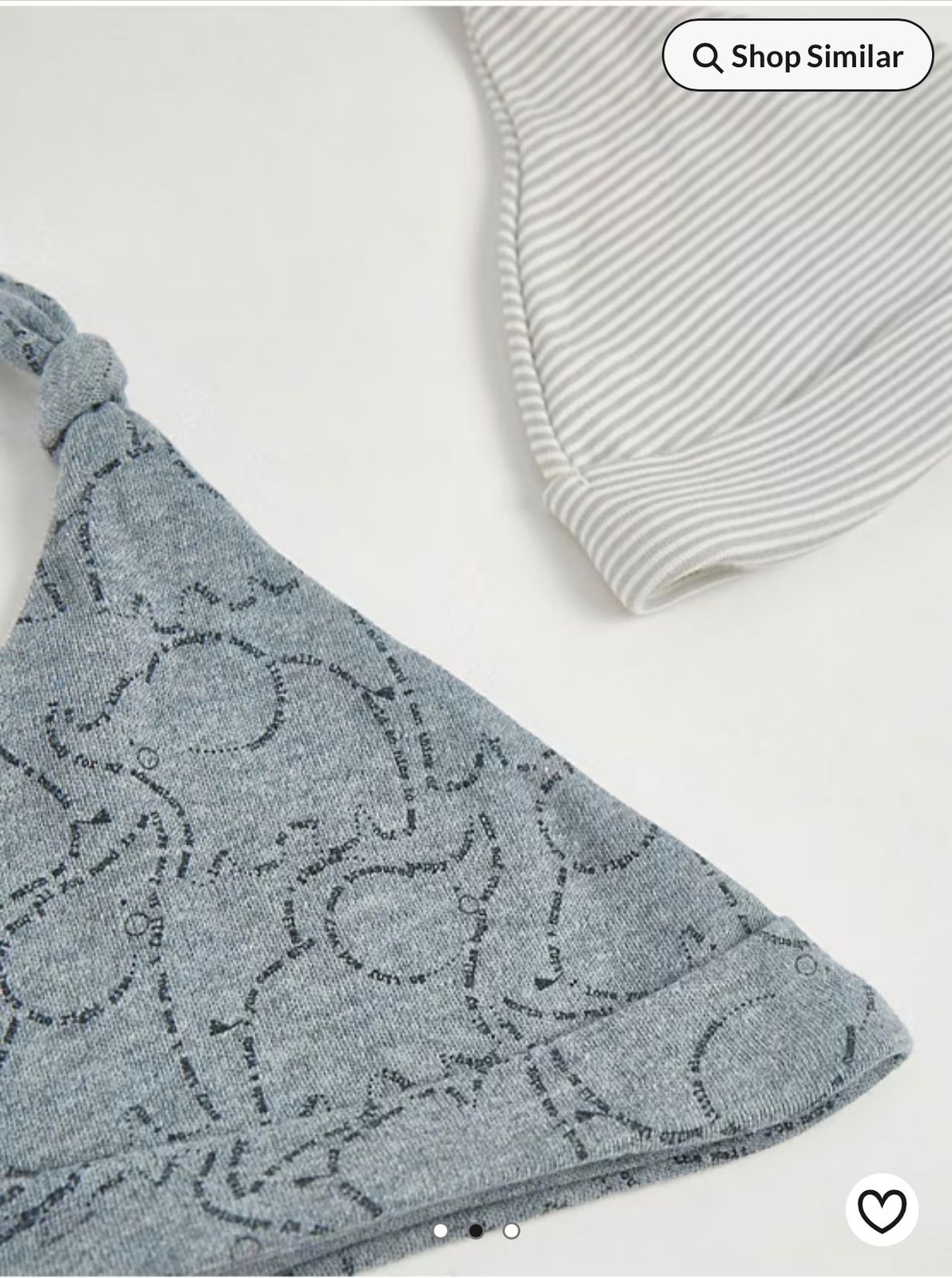 GEORGE ELEPHANT HAT AND SCRATCH MITTS PACK OF 2