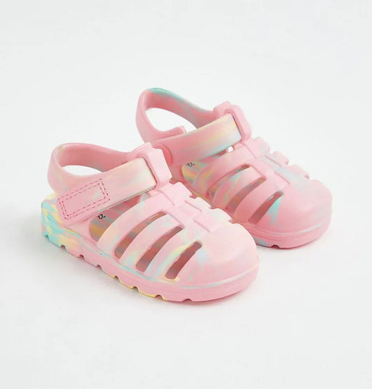 GEORGE PINK MAEBLE FISHERMAN SANDLS