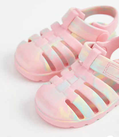 GEORGE PINK MAEBLE FISHERMAN SANDLS