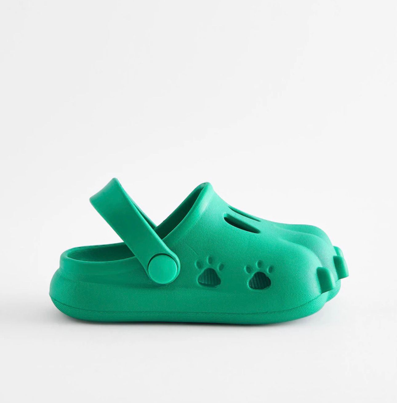 NEXT BRIGHT GREEN 3D CLAW CLOGS