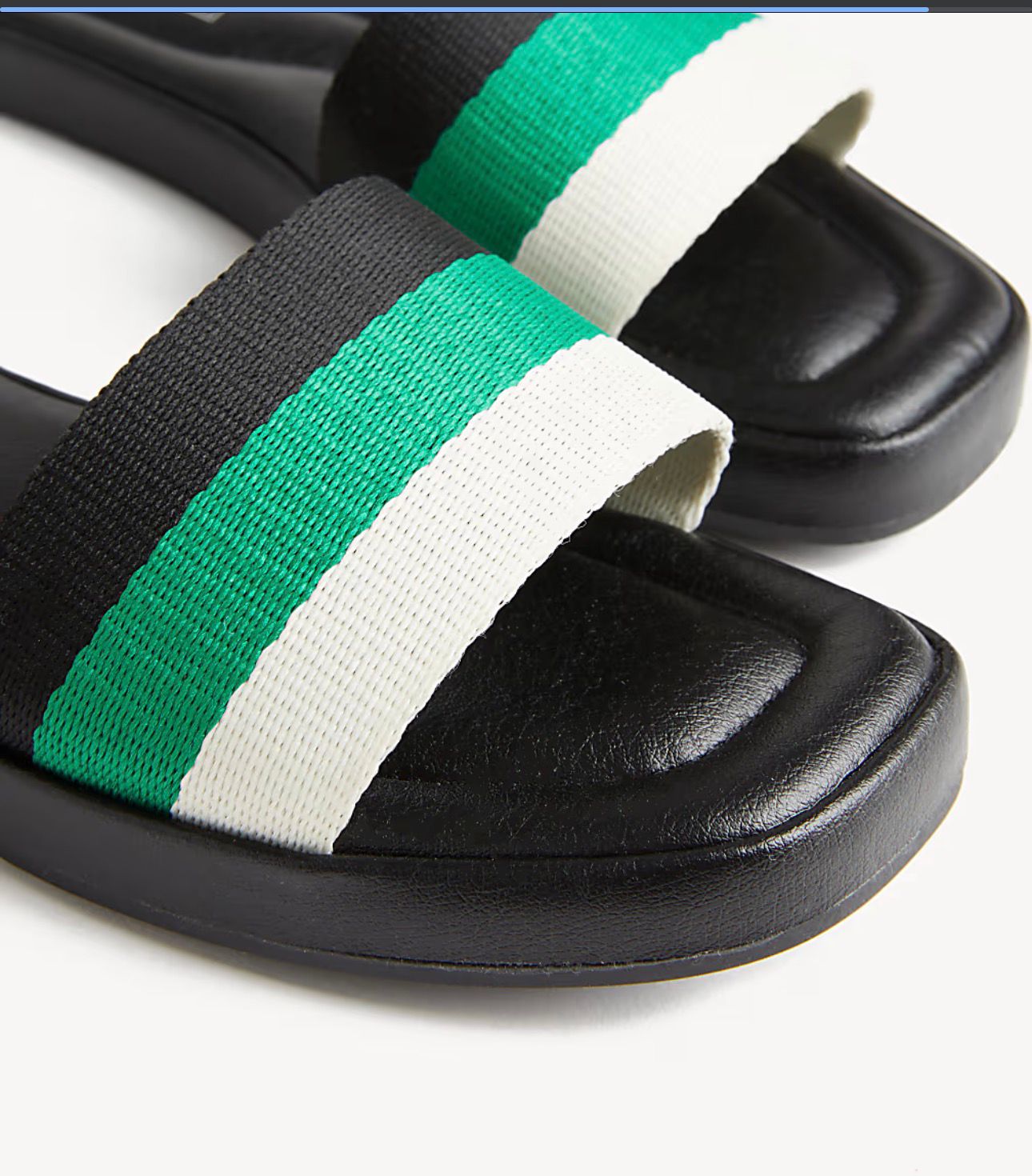 M&S PRINTED FLAT BAND STRAP SLIDERS