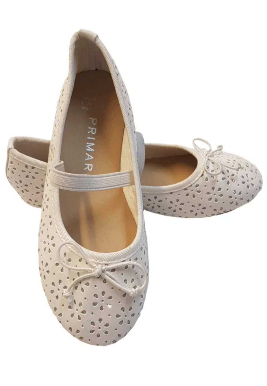 PRIMARK WHITE BALLET PUMPS