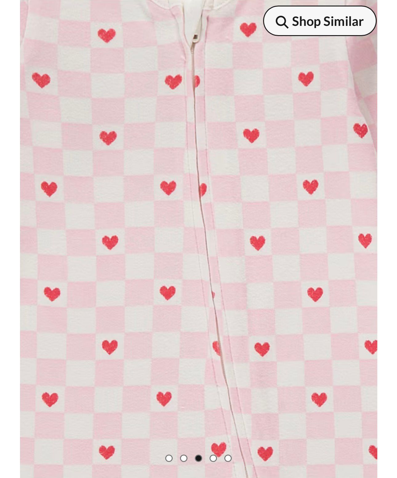 GEORGE HEART 2 WAY ZIP FASTENING SLEEPSUITS PACK OF 3