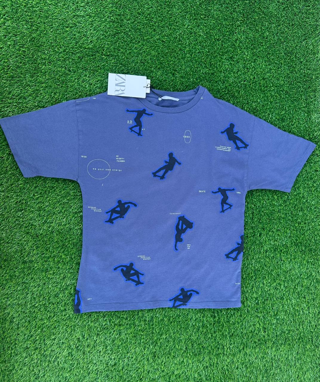 ZARA MEN SKATER T-SHIRT