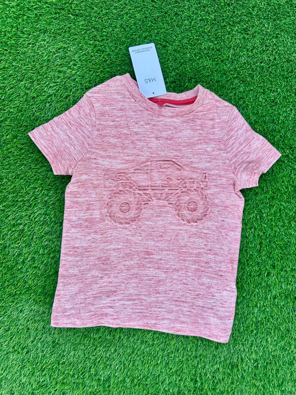 M&S CAR PRINT T-SHIRT