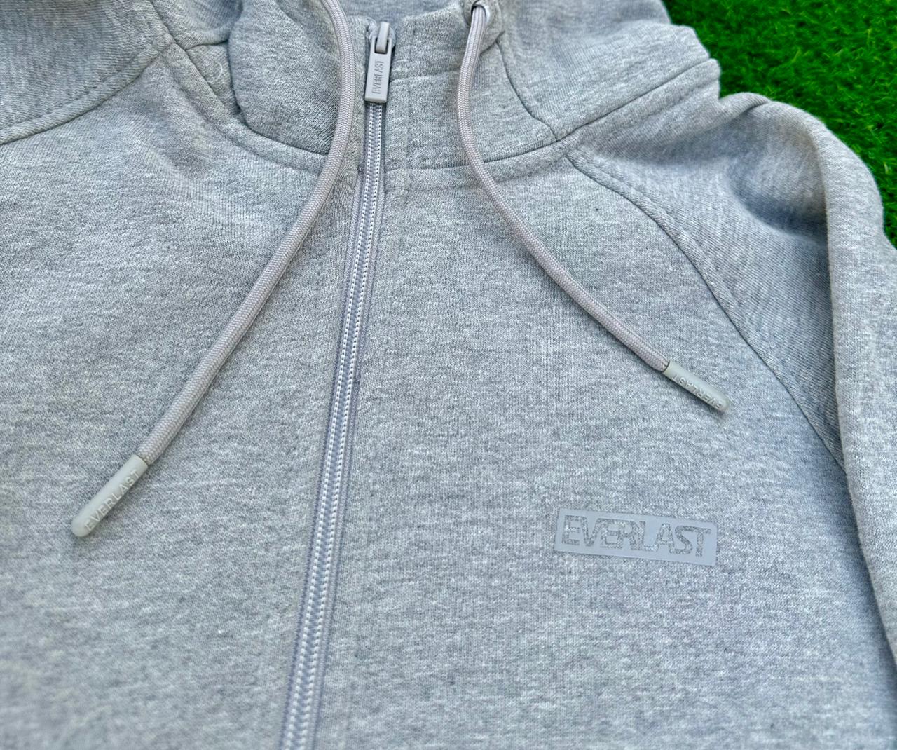 EVERLAST GREY FULL ZIP HOODIE