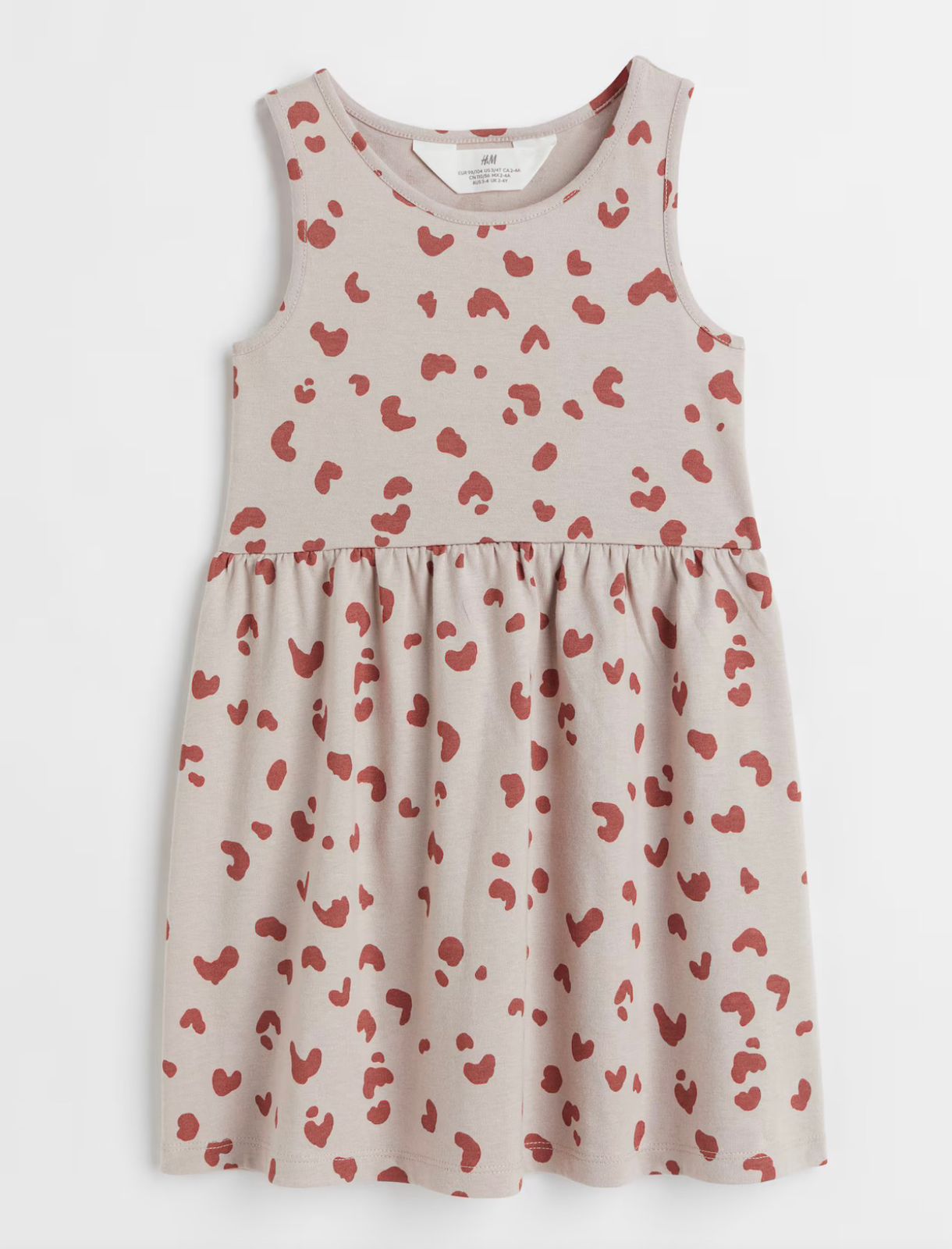 H&M PATTERNED JERSAY FROK