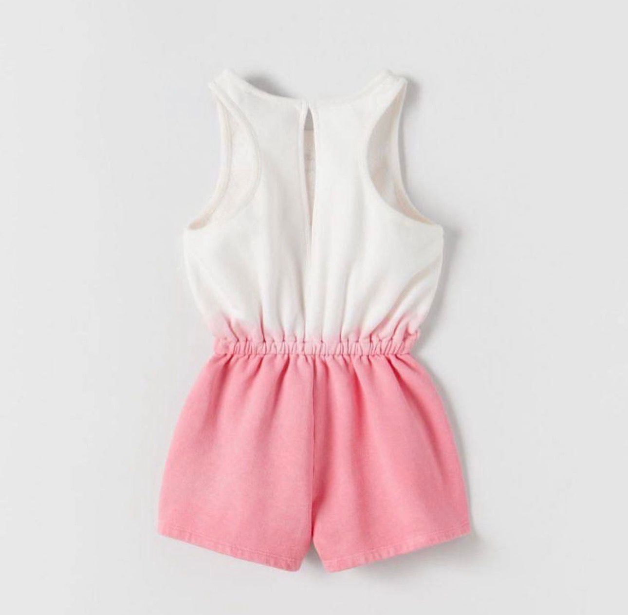 ZARA PINK SNOOPY PEANUTS PLUSH PLAYSUIT