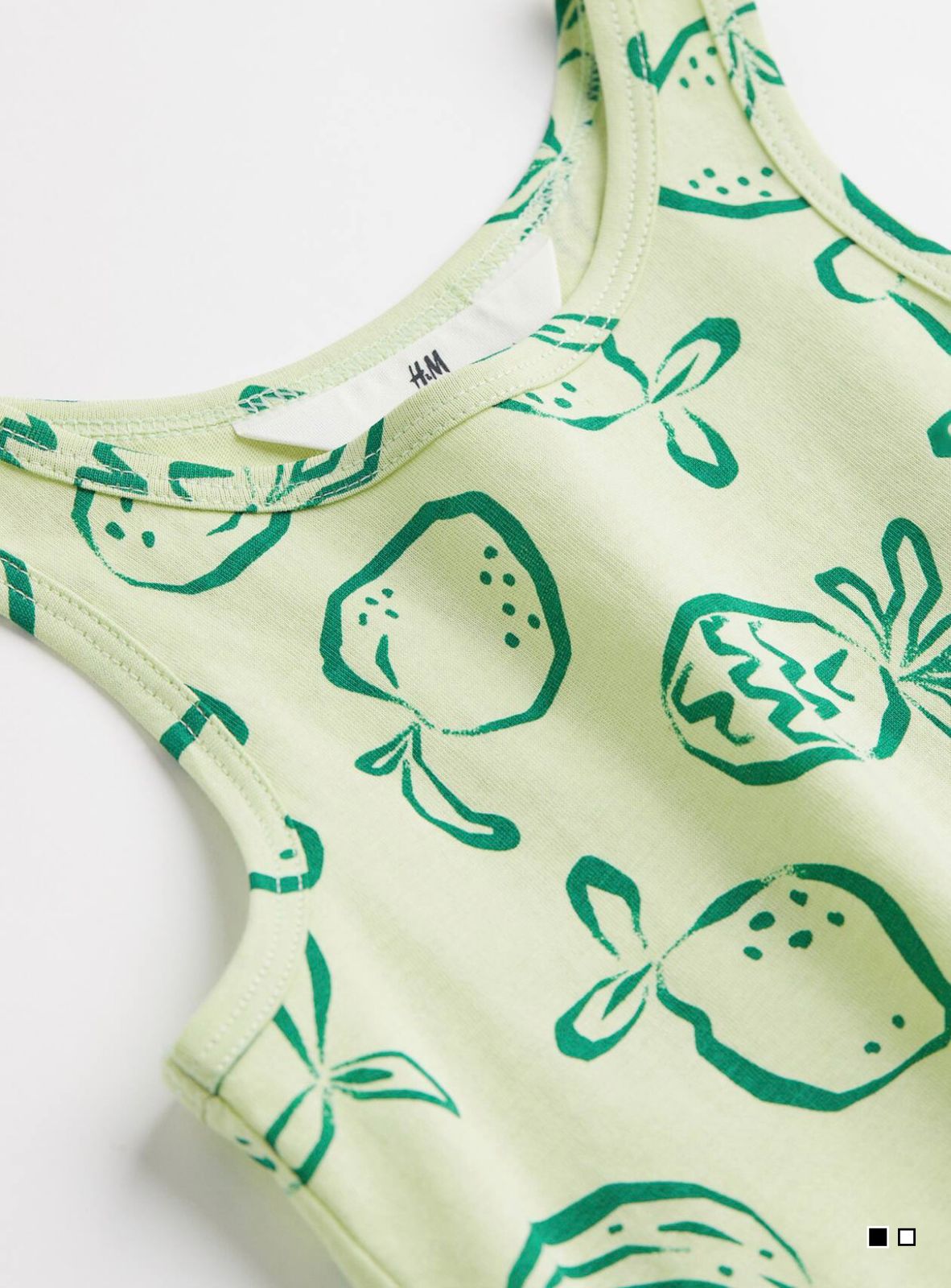 H&M COTTON JERSY VEST TOP