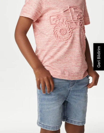 M&S CAR PRINT T-SHIRT