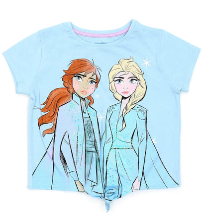 DISNEY FROZEN 2 TIE FRONT T-SHIRT
