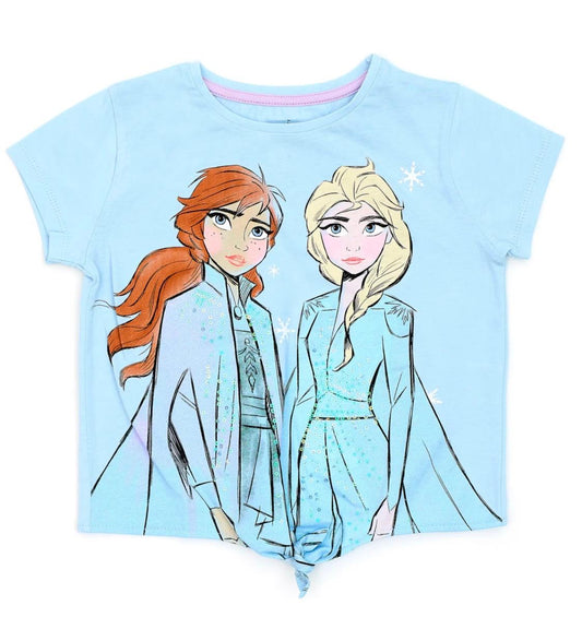 DISNEY FROZEN 2 TIE FRONT T-SHIRT