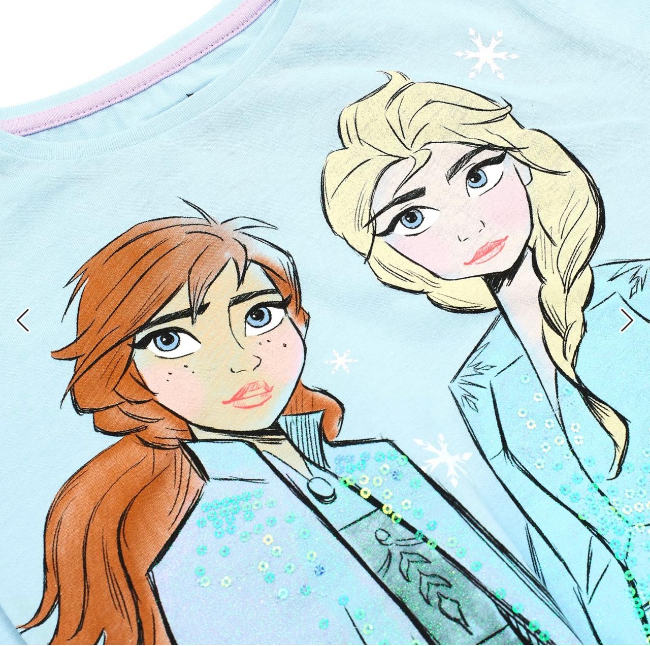 DISNEY FROZEN 2 TIE FRONT T-SHIRT