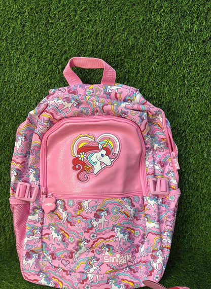 SMIGGLE PINK UNICORN BACKPACK