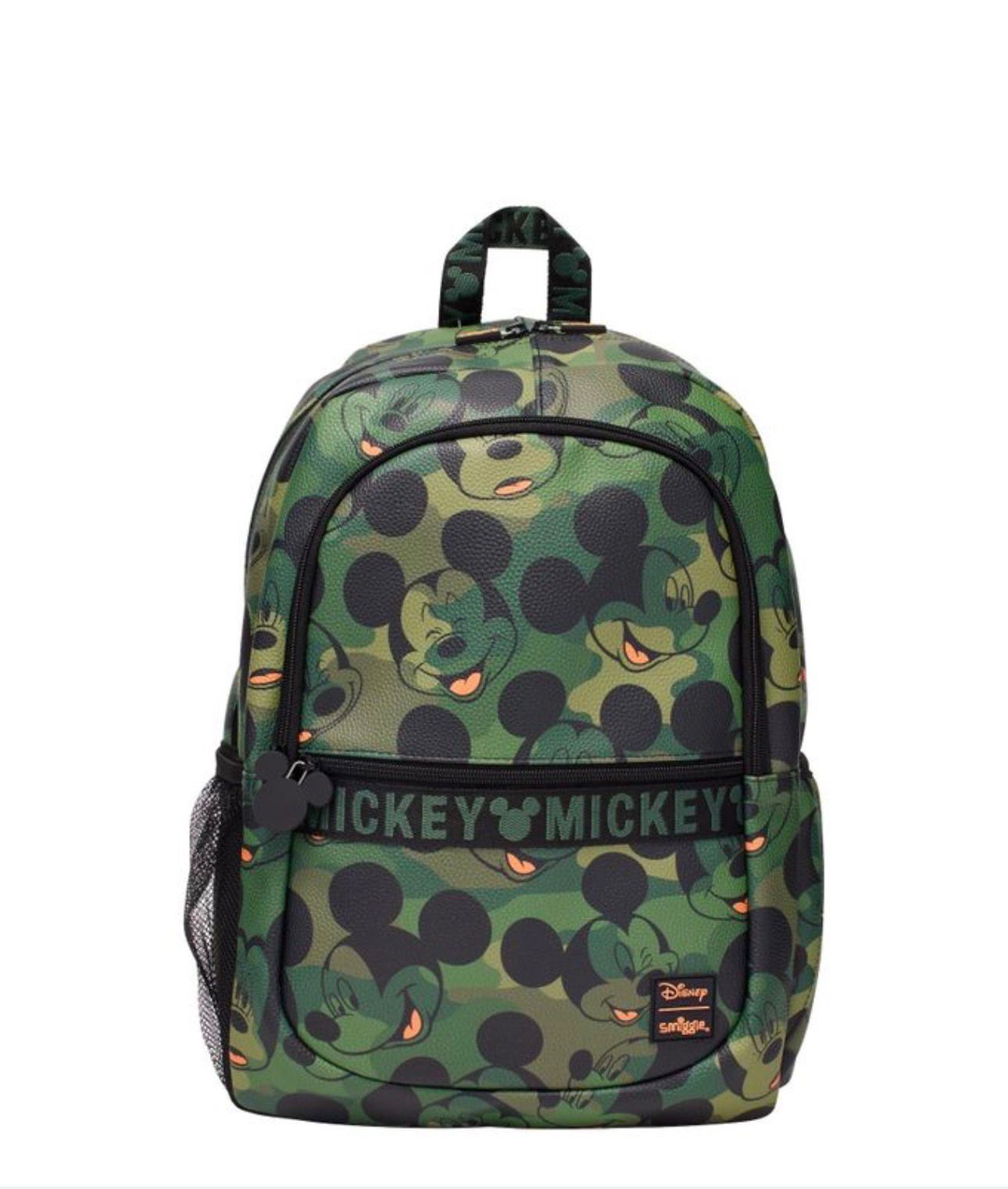 SMIGGLE GREEN MICKEY MOUSE CLASSIC BACKPACK