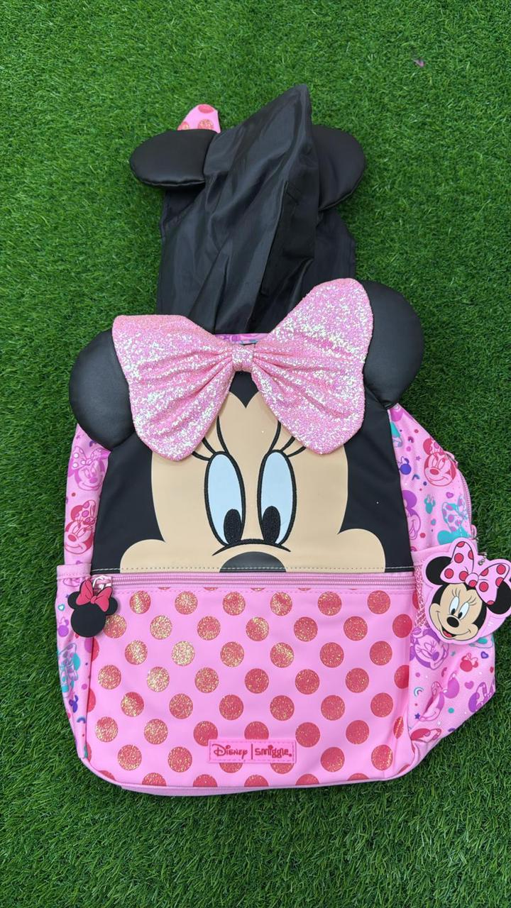 SMIGGLE MINNIE MOUSE JUNIOR HOODIE BACKPACK