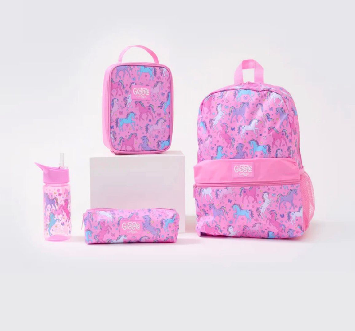 SMIGGLE GIGGLE PINK UNICORN 4 PIECE BUNDLE