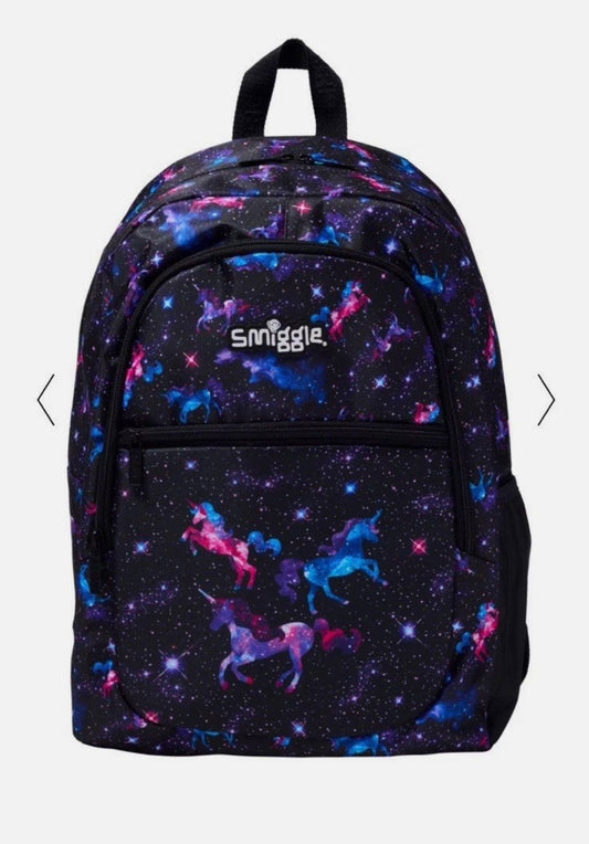 SMIGGLE PURPLE UNICORN GLAXY BACKPACK