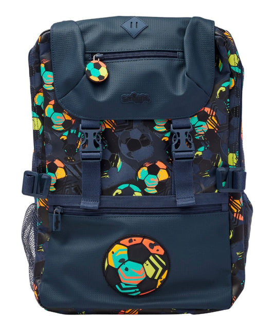 SMIGGLE ATTACHED FOLDOVER FOOTBALL BACKPACK