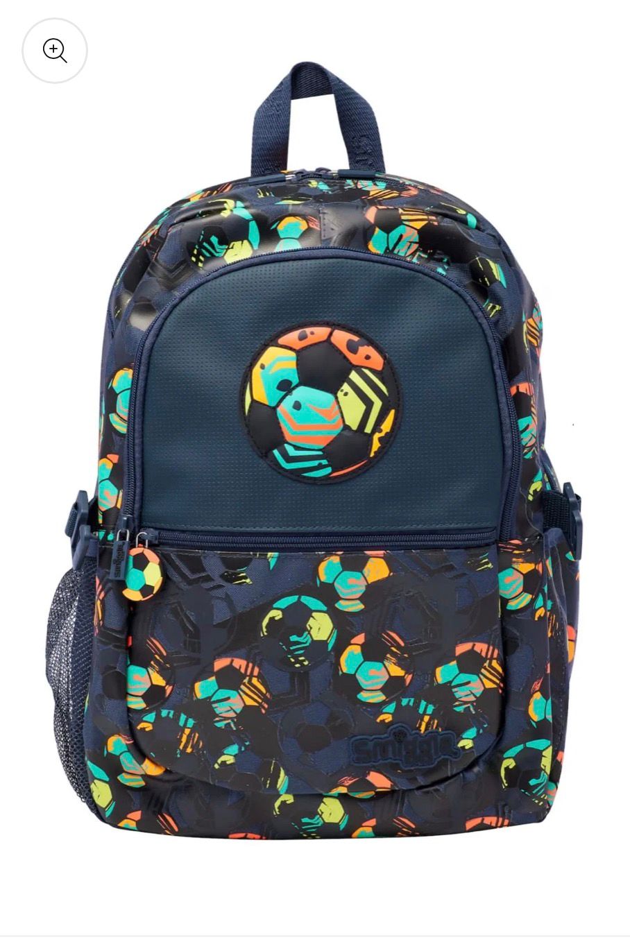 SMIGGLE COLOURED FOOTBALL BACKPACK
