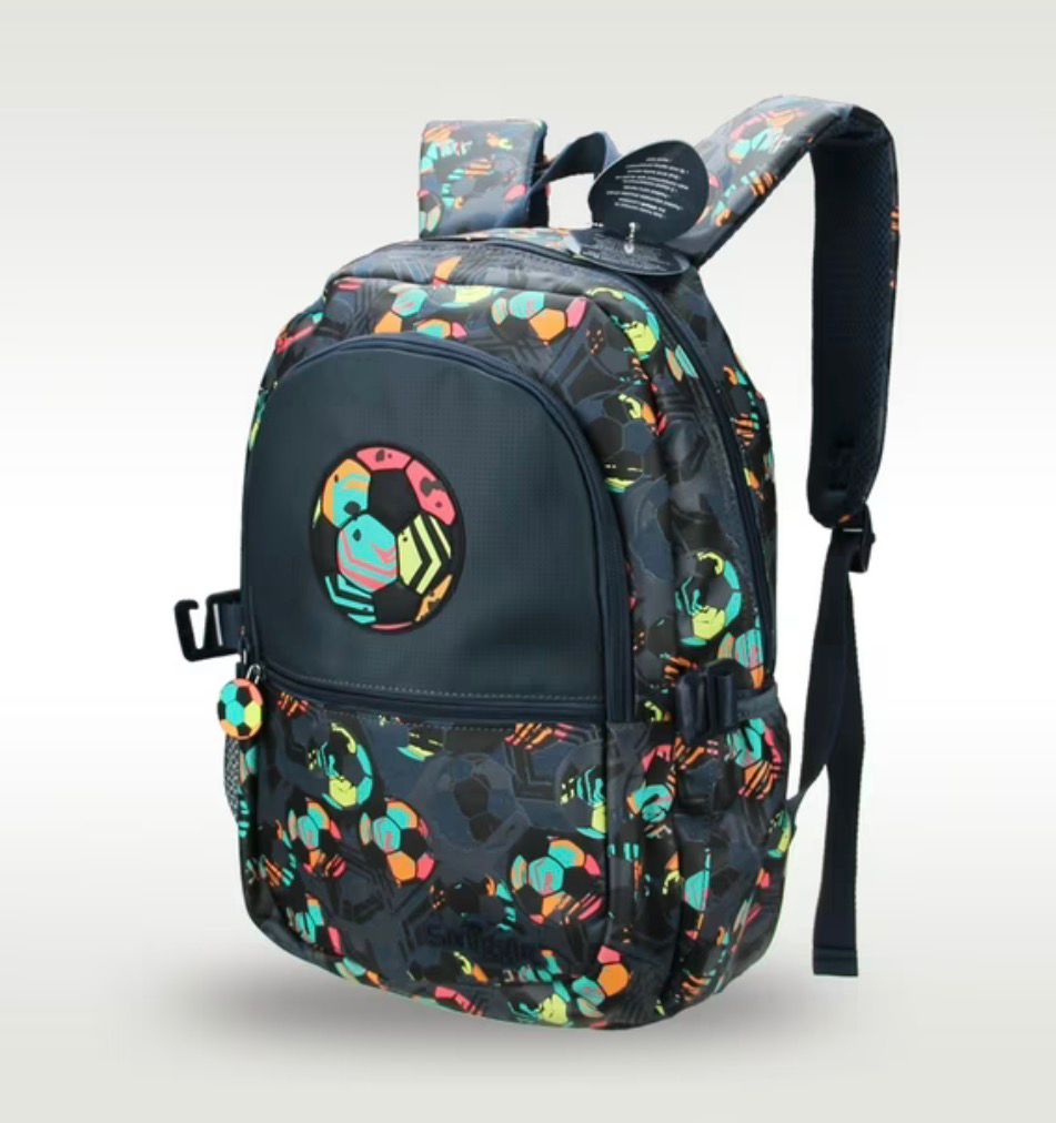 SMIGGLE COLOURED FOOTBALL BACKPACK