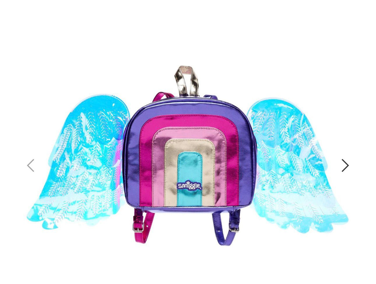 SMIGGLE WEEKEND BACKPACK WITH ETHEREAL WINGS