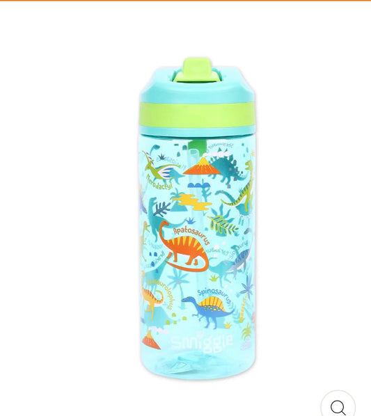 SMIGGLE SIPPER DINO JUNIOR BPA FREE WATER BOTTLE 440ML