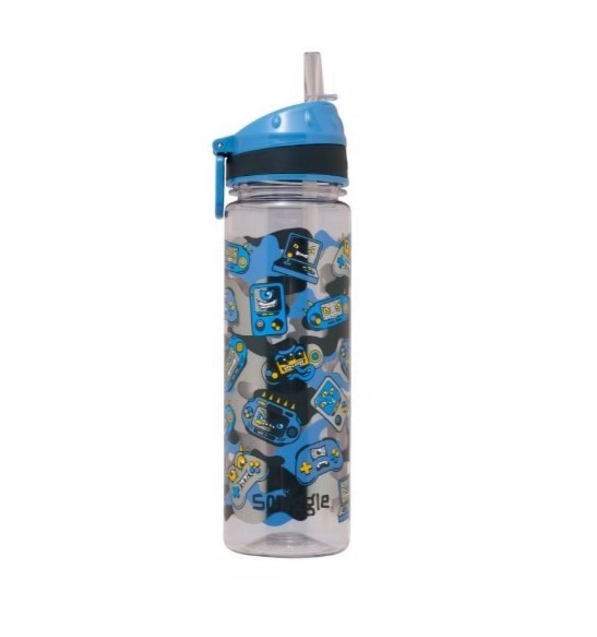 SMIGGLE SIPPER GAMING BPA FREE WATER BOTTLE 650ML