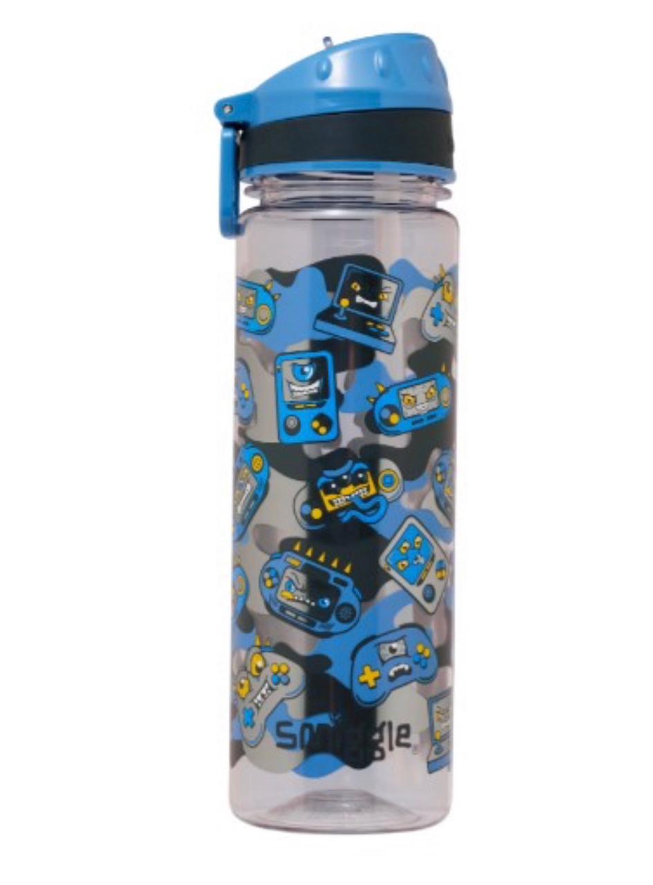 SMIGGLE SIPPER GAMING BPA FREE WATER BOTTLE 650ML