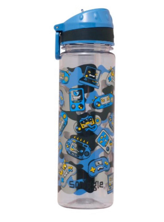 SMIGGLE SIPPER GAMING BPA FREE WATER BOTTLE 650ML