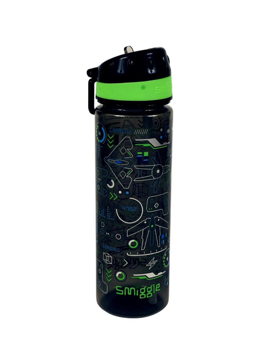 SMIGGLE SIPPER SPACE BPA FREE WATER BOTTLE 650ML