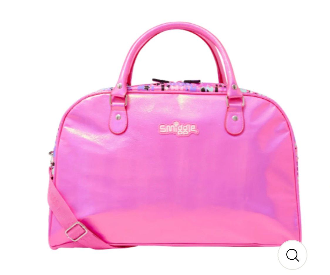 SMIGGLE PINK WEEKENDER BAG
