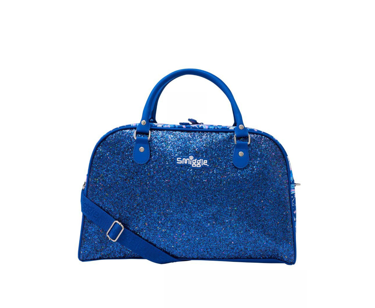 SMIGGLE BLUE WEEKENDER BAG