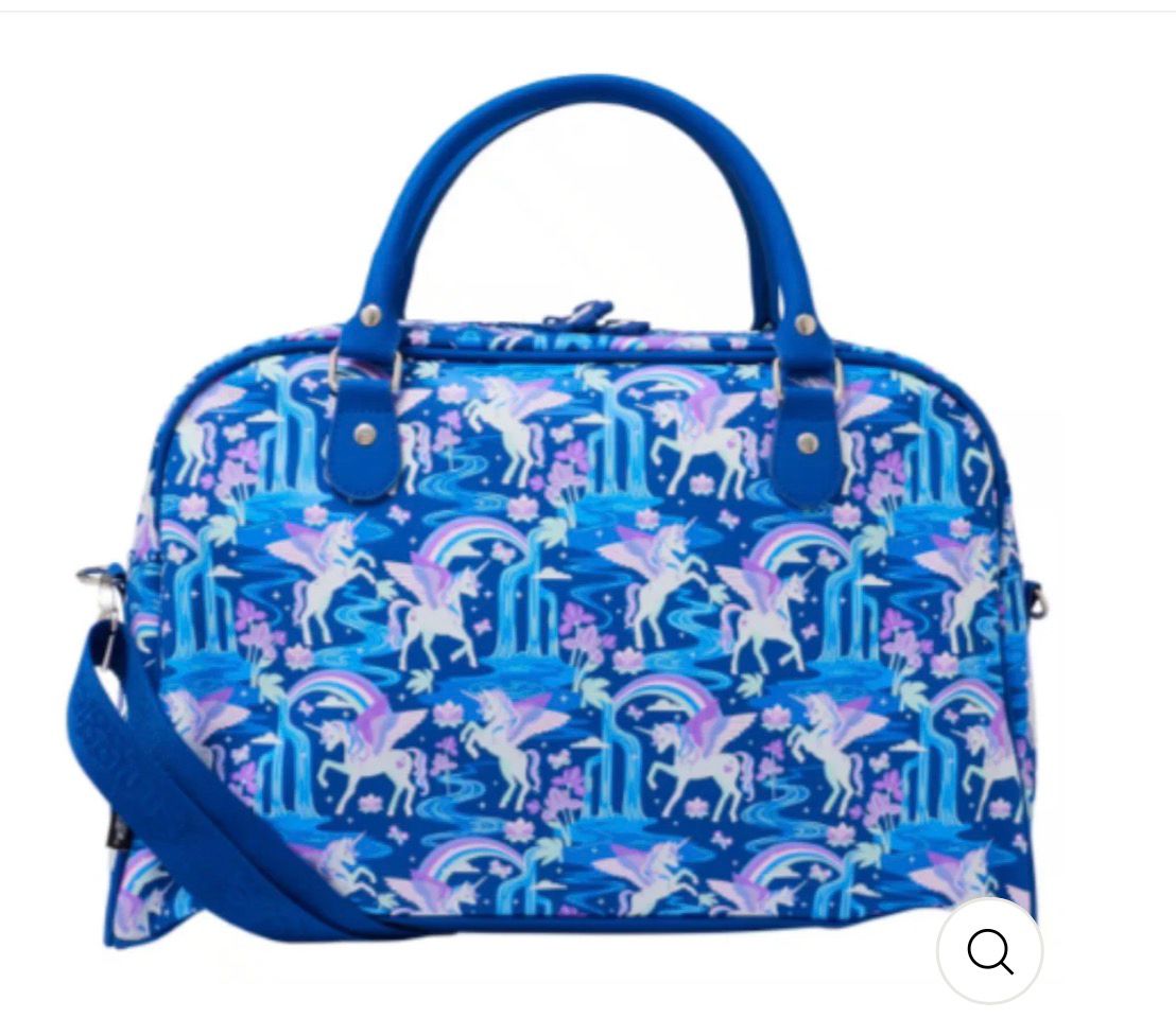 SMIGGLE BLUE WEEKENDER BAG