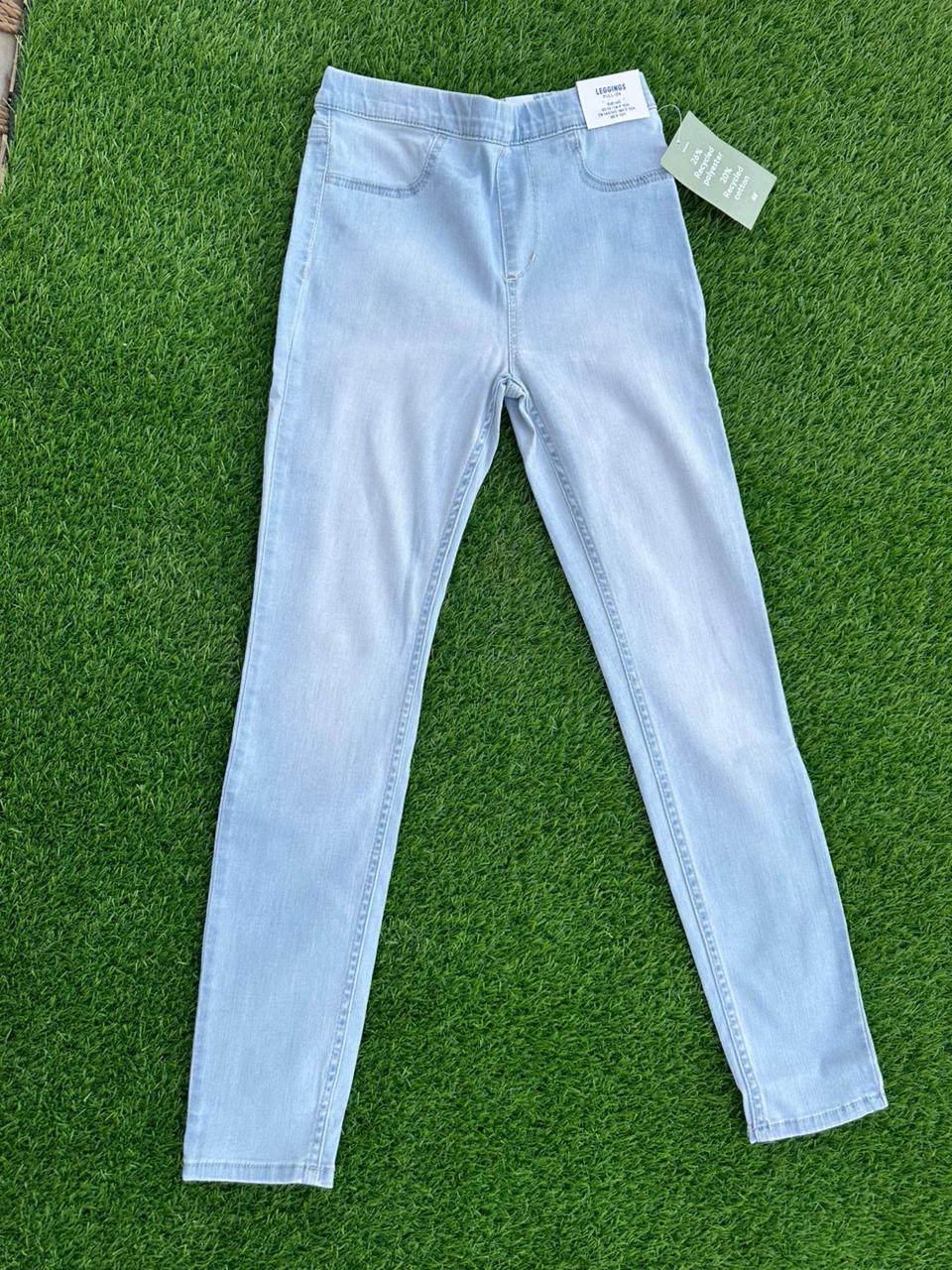 H&M LIGHT BLUE LEGGINS