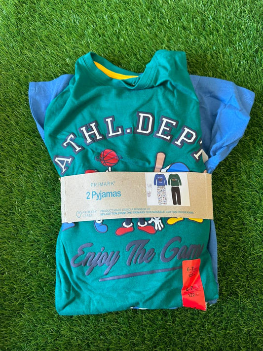 PRIMARK COTTON PJ SET PACK OF 2