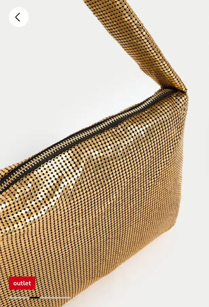 M&S CHAIN DETAIL SHOULDER BAG