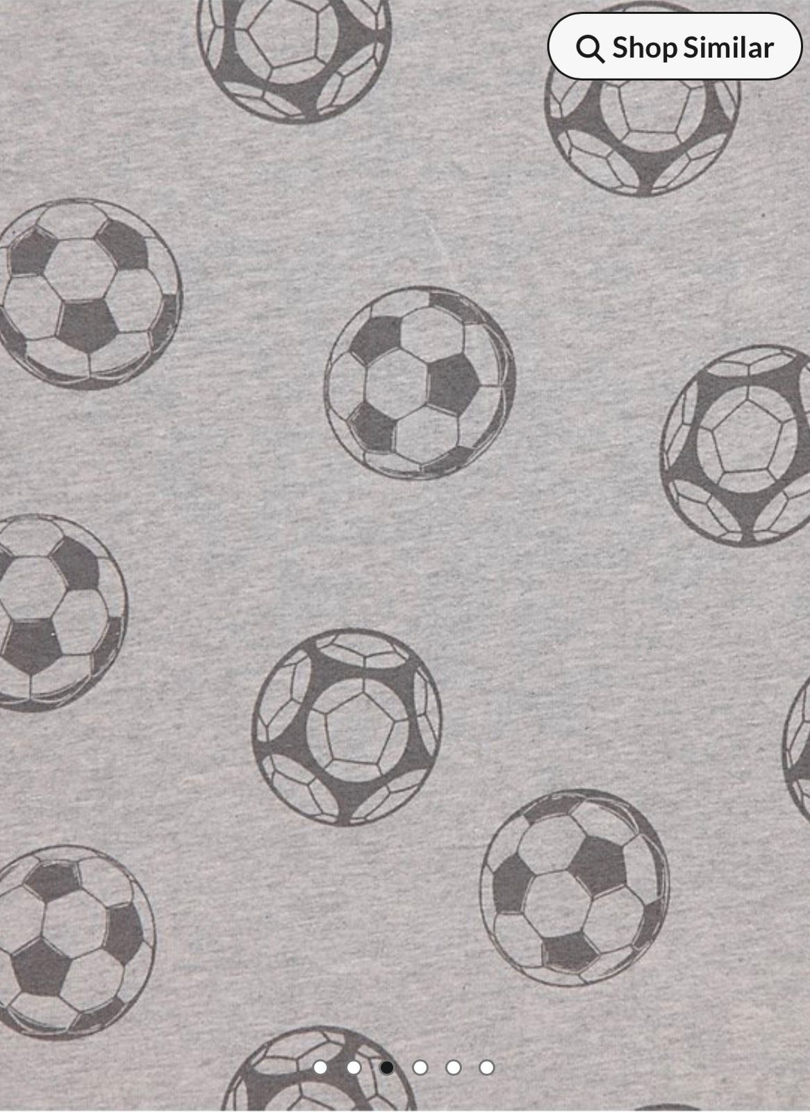 GEORGE GAMER FOOTBALL LONG SLEEVE PJ SET PACK OF 5