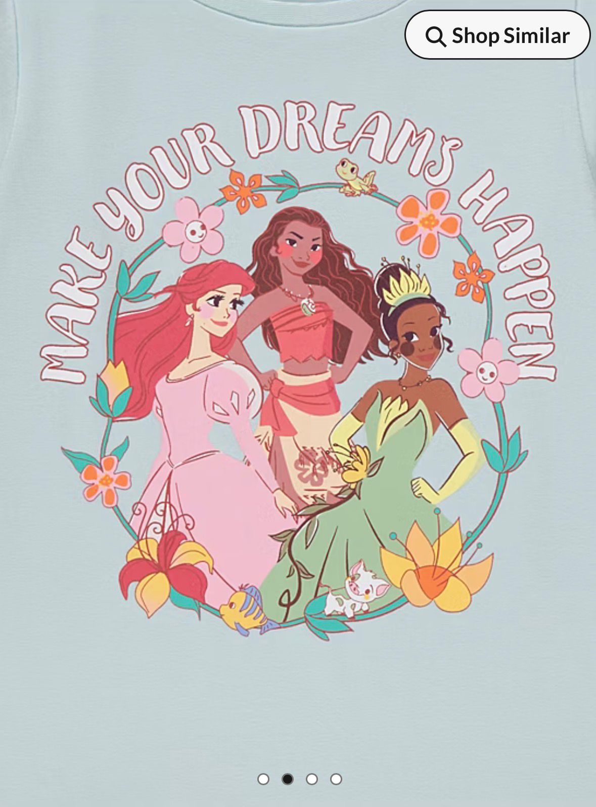 GEORGE DISNEY PRINCESS FLOWER LONG SLEEVE PJ SET PACK OF 3