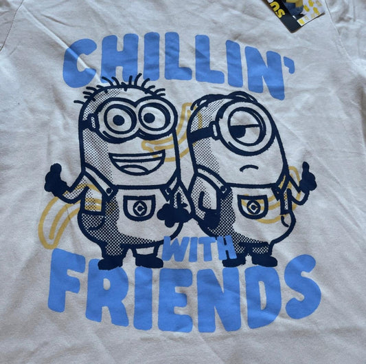 M&S MINIONS SHORT PJ SET