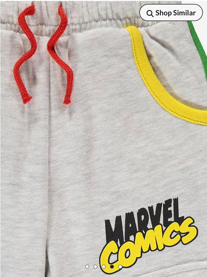 GEORGE MARVEL COMIC SUPERHERO SHORTS PACK OF 3