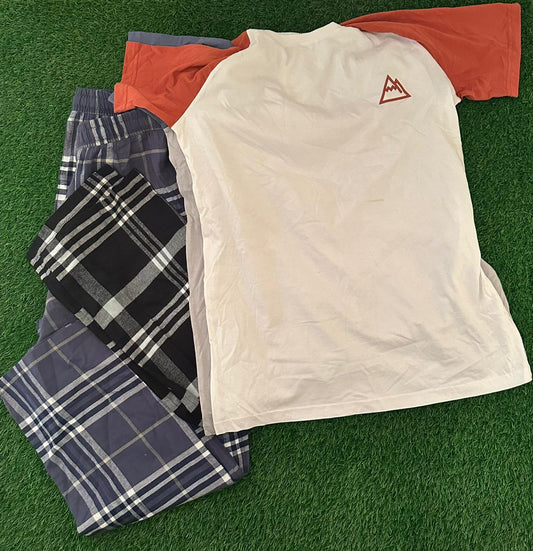 M&S COTTON PJ SET