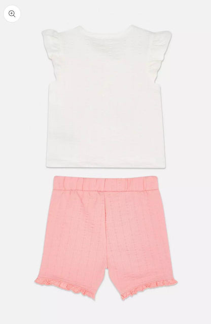 PRIMARK DISNEY MINI & FRIENDS SHORT PJ SET