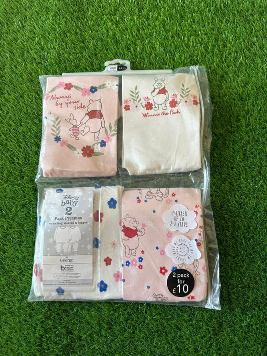 GEORGE LONG SLEEVE PJ SET PACK OF 2