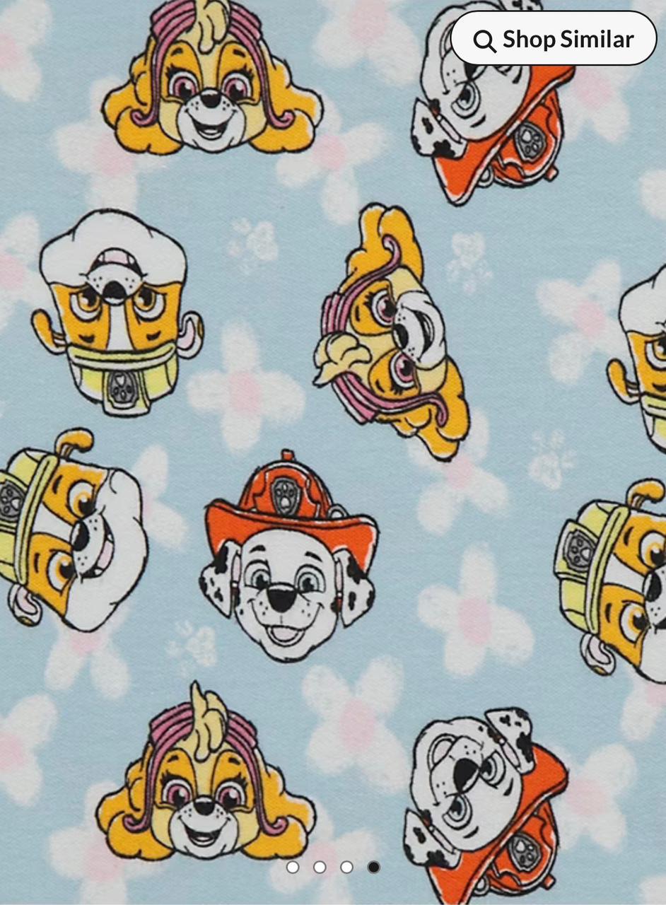 PAW PATROL CHARACTOR LONG SLEEVE PJ SET PACK OF 2