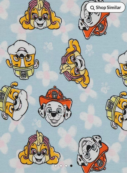 PAW PATROL CHARACTOR LONG SLEEVE PJ SET PACK OF 2