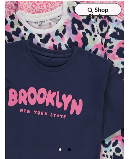 GEORGE BROOKLYN COTTON PJ SET PACK OF 3